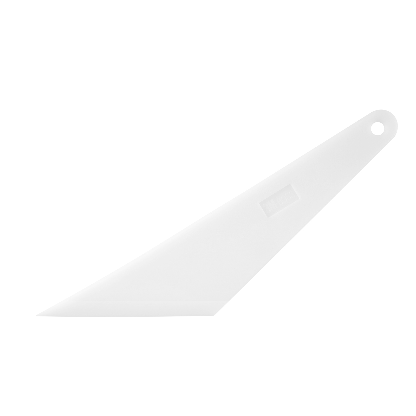 White Toner Transfer Paper - Biała Trójkątna Plastikowa Rakla do Usuwania