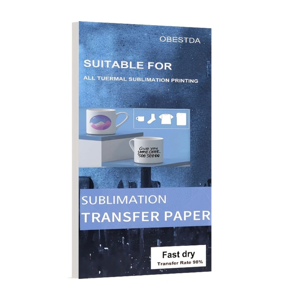 White Toner Transfer Paper - 100 arkuszy sublimacyjny papier termotransferowy do