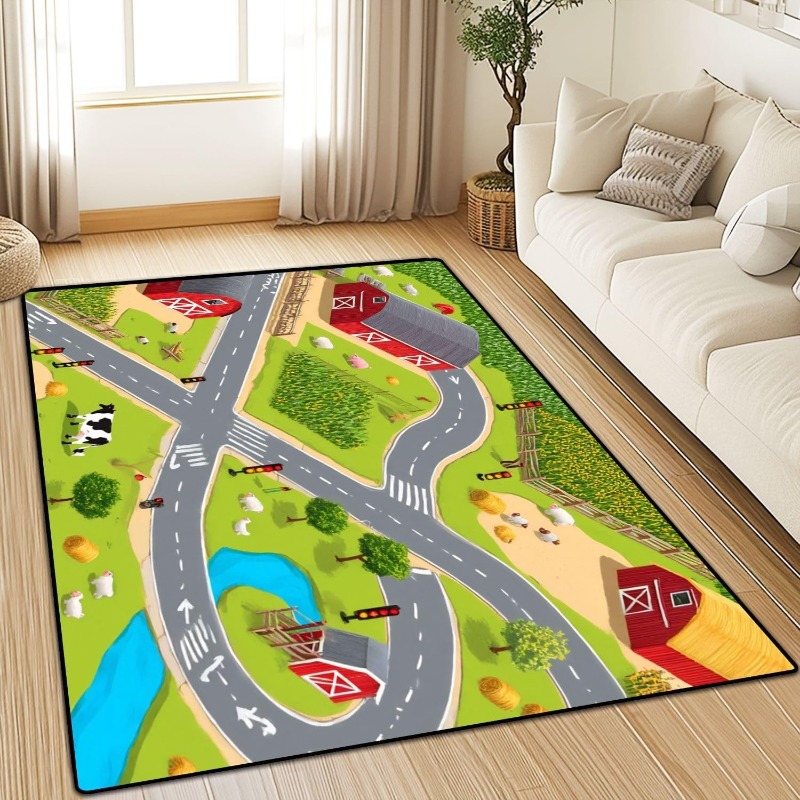 Dywanik do salonu z motywem ro – Commercial Road Printing recenzja i cena
