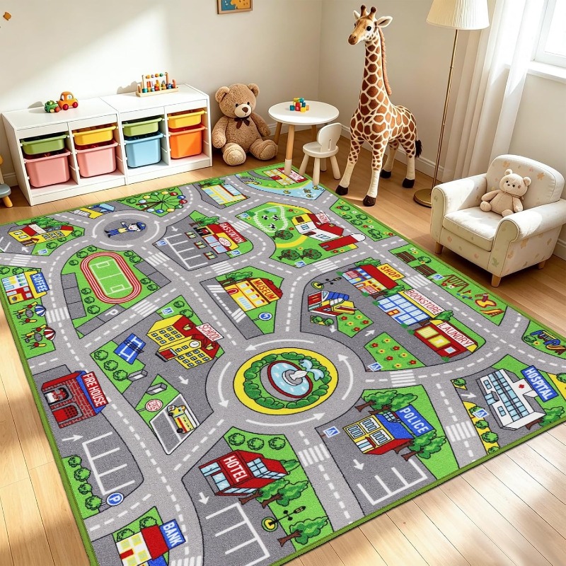 Kreatywny dywan z mapą ulic mi – Commercial Road Printing recenzja i cena