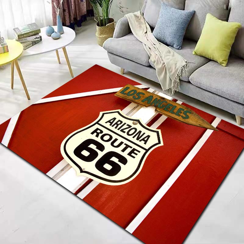 Dywan flanelowy Route 66 The M – Commercial Road Printing recenzja i cena
