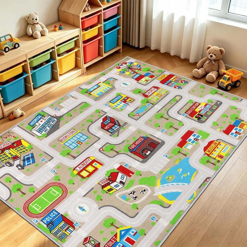 Dywan z motywem miejskiego ruc – Commercial Road Printing recenzja i cena